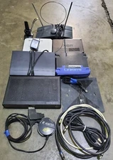 **Lot of 10 Items** Cable Boxes, Digital Antennas, Router, Adapter & Wires