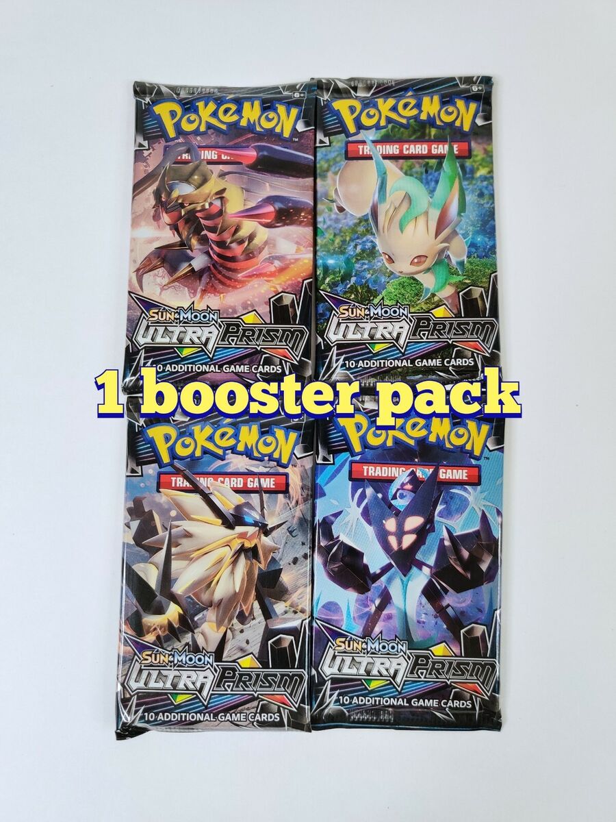 1 Pack) Pokemon Card Game TCG Ultra Prism Sun & Moon Booster 1 Pack) Pokemon Card Game TCG Ultra Prism Sun & Moon Booster