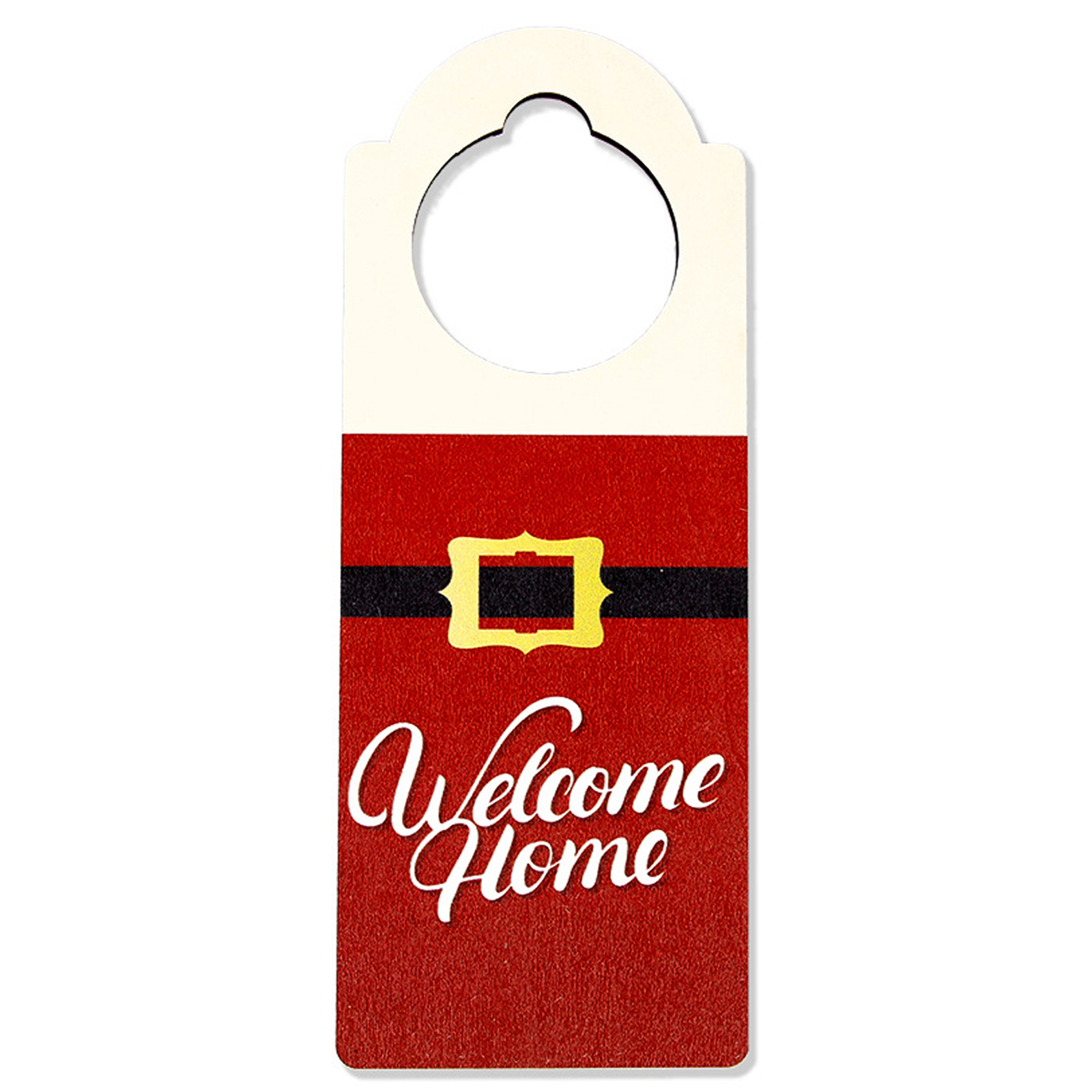 Solid Holiday Door Knob Decor Christmas Stocking Doorknob Hangers