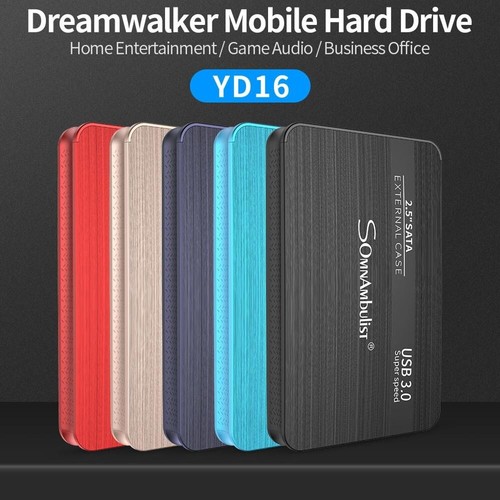 External Hard Drive 2.5 Portable New Hard Drive HD Externo 1 TB USB3.0 storage - Picture 2 of 5