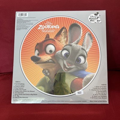 Zootopia Disney Picture Disc Vinyl LP Record Sealed Micheal 