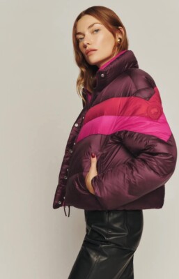 canada goose x reformation double wear puffer jacket - super cute with XXS size