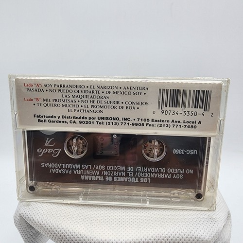 Los Tucanes de Tijuana "SOY PARRANDERO" Cassette Tape NEW SEALED - Picture 4 of 9