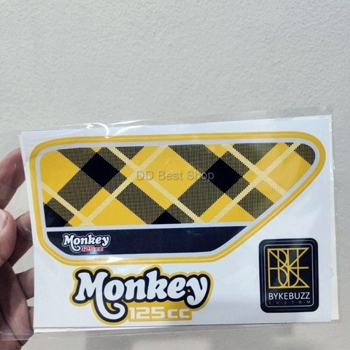 Sticker Cover Air Filter Complete Set L/R Side For Honda Monkey Z125 R125 Plaid - Bild 12 von 18