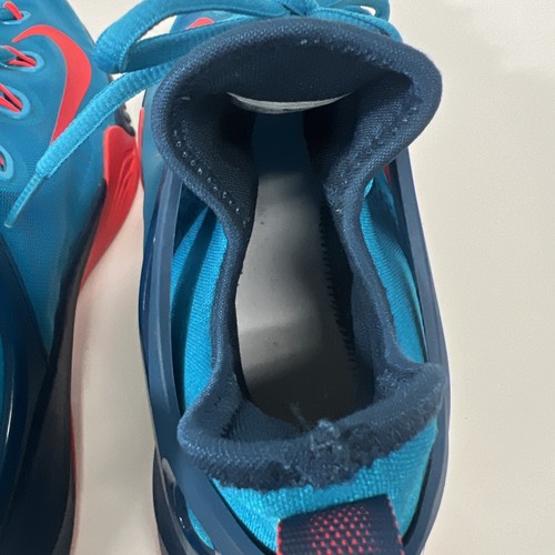 NIKE ZOOM HYPERREV 2015 Mens 11.5 NO INSOLE Blue Lagoon Crimson Basketball Shoes - Picture 10 of 23