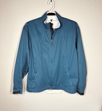 Nike Golf Men  s size XL Blue Lightweight Full Zip Storm-fit Windbreaker Jacket