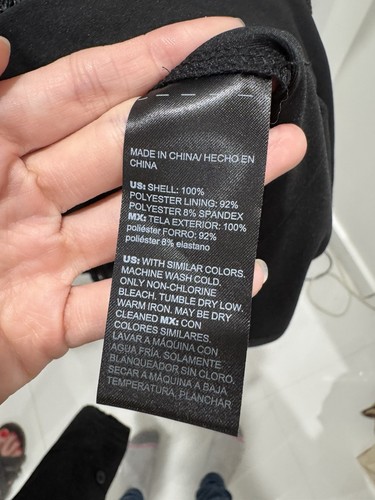 Chico’s kurzes schwarzes Kleid Spitze Blatt für Anlass Größe 4 (XXL) UVP 199 $ - Bild 6 von 8