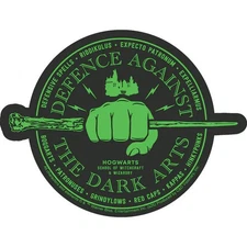 Stickers - C&D Visionary - Harry Potter Defence Against Dark Arts 5.3"x4" Movie