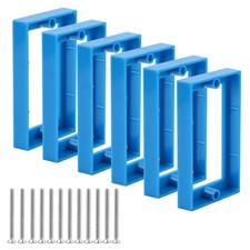 6Pcs 1/2" Single Gang Outlet Box Extender with Mounting Screws, Flame Retarda...