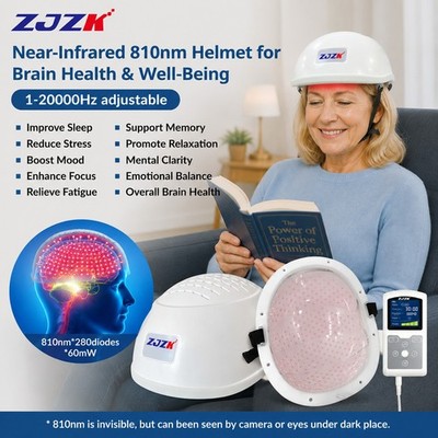 Brain Photobiomodulation Device 810nm NIR Light Therapy For Parkinson 1-20000Hz