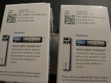 100 CenterWell True Metrix Diabetic Blood Glucose Test Strips Exp 5/19/2027