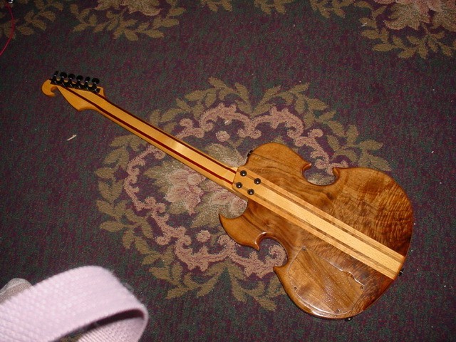G Scale Fiddle Custom electric guitar, fiddle, violin body | eBay