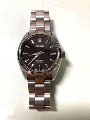 Seiko Mechanical SARB033 Date 23jewels Blk Slv Automatic