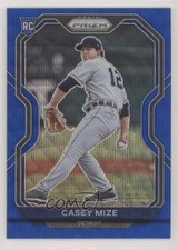 2021 Panini Prizm Tier III Blue Wave Prizm 40/60 Casey Mize #246 0jx5