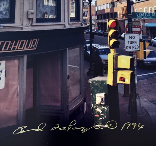 63) Brad Lapayne 1994 signed 74” x 12” Panorama RARE Photo Harvard Square NOS - Bild 11 von 15