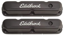 Edelbrock 4473 Signature Series Valve Cover Chrysler 318-360 Low Profile Chrome