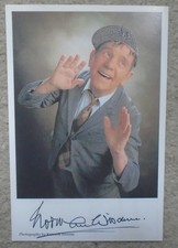 Norman Wisdom hand signed photo