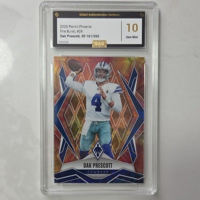 2025 Panini Phoenix - Dak Prescott #29 Fire Burst /350