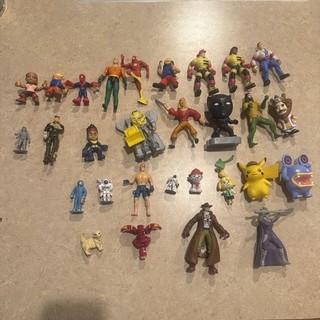 Mixed Toy Lot 29 Pieces Action Figures