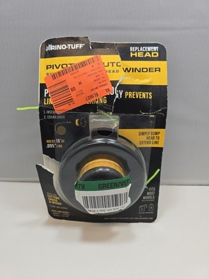 Rino-Tuff Pivotrim Autowinder Replacement Bump Feed Trimmer Head   NEW OPEN BOX