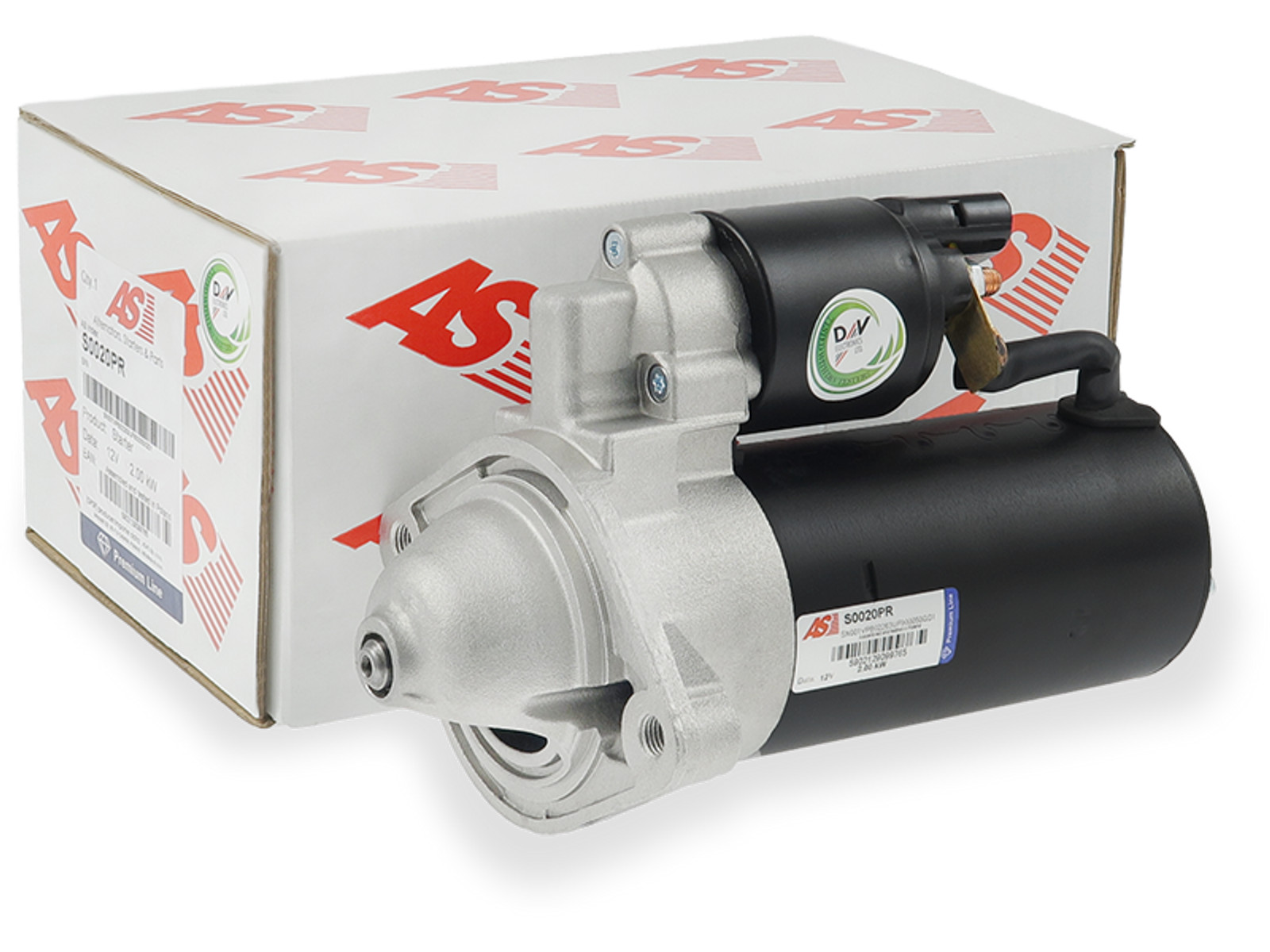 Remanufactured Starter Motor 12V 2.0kW 9T for TOYOTA AVENSIS A 19 OE 1019852