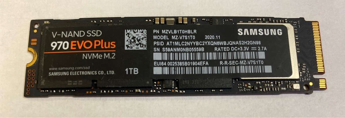 Samsung 970 EVO Plus 1TB M.2 NVMe Internal SSD MZ-V7S1T0 | eBay