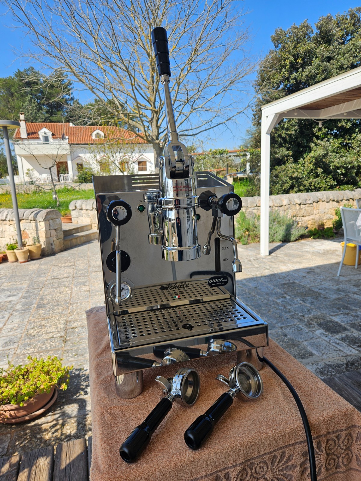 Macchina leva caffè Achille 0996 Quickmill