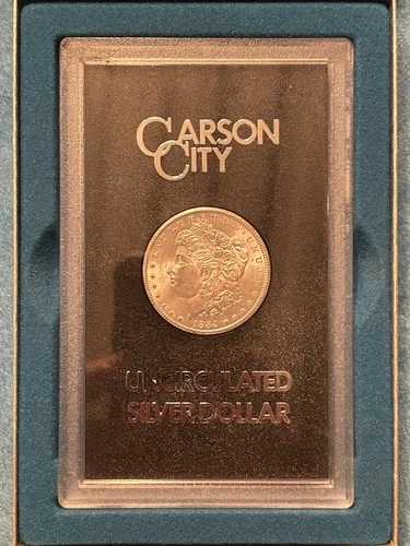 USA 1884-CC Carson City Silver Morgan Dollar GSA Original Packaging UNC