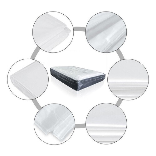 King Queen Large Mattress Bag for Moving and Storage Thickness Plastic Cover - Picture 11 of 11