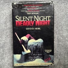 Silent Night Deadly Night VHS (1984) Big Box ...
