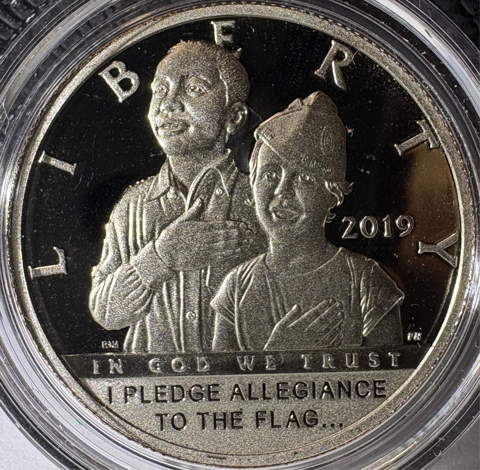 2019-S American Legion 100th Anniversary Proof Half Dollar With OGP And COA