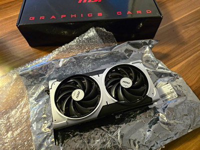 MSI NVIDIA GeForce RTX 5070 12GB Ventus 2X OC Grafikkarte Lüfter/Kühlkörper