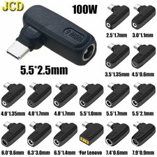 100W DC to USB Type C PD Fast Charge Adapter Converter For Laptop Asus HP Dell