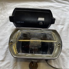 Classic Lucas Driving Light With Genuine Cover And Strap Classic Lucas Driving Light With Genuine Cover And Strap