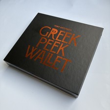 Greek Peek Wallet by Tony Antoniou Mentalism Magic Mind Reading Peek