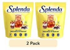 SPLENDA No Calorie Sweetener, Granulated Sugar Substitute, Resealable Twin Pack