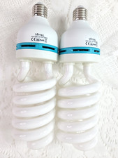 2PC Skytex 135W CFL Spiral Bulbs 5500K Daylight E26 Photography Studio Light NEW