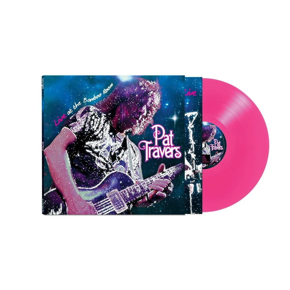 Pat Travers Live at the Bamboo Room (Vinyl) 12" Album Coloured Vinyl (US IMPORT) - Image 2 of 3