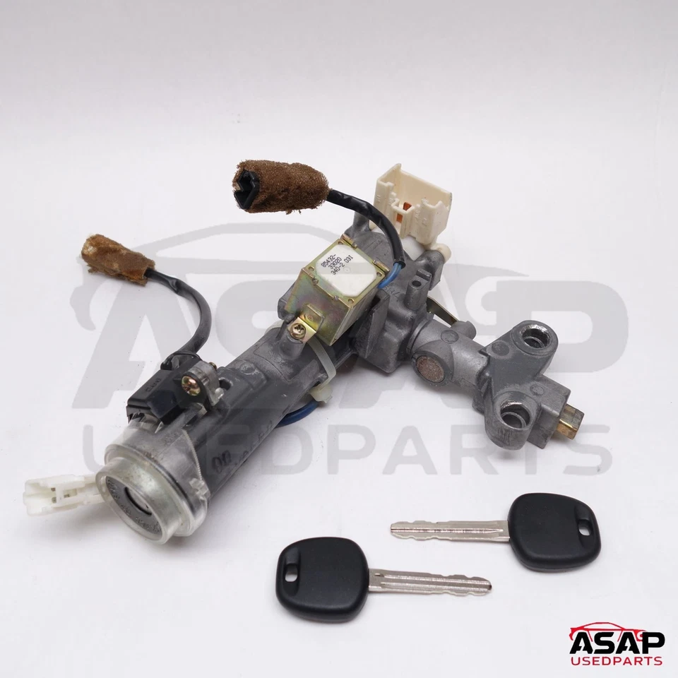 🍎 INTERRUPTOR DE ENCENDIDO CILINDRO DE BLOQUEO + 2 LLAVES NUEVAS TOYOTA AVALON 2000-2004 45020-41-3 Foto 2 de 4