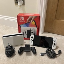 Nintendo Switch OLED 64GB White Console - Boxed