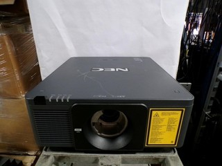 NEC NP PX1004L BK DL Laser Projector Lamp Hours: 2540 Hrs (J101)
