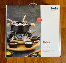 Kela Set per fonduta di carne, 23 pezzi, NUOVO SIGILLATO