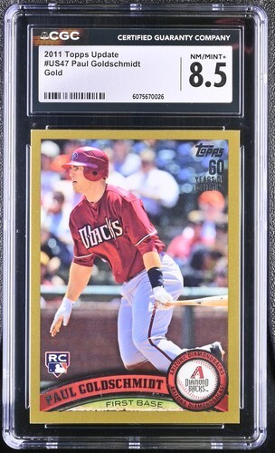 2011 Topps Update #US47 Paul Goldschmidt Gold /2011 RC 1968/2011