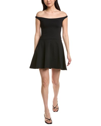 Susana Monaco Off Shoulder Dress Women's Black S