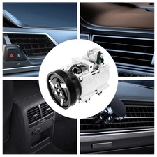 A/C AC Compressor with Clutch For Hyundai Santa Fe 3.5L 2003 2004 2005 2006