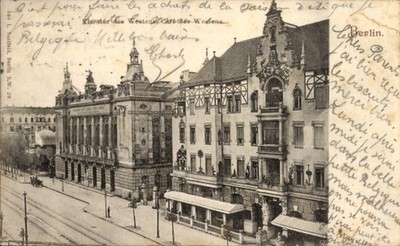 Ak Berlin Charlottenburg, Theater des Westens, Café des Westens - 4644144