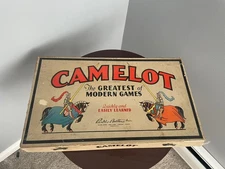 Parker Brothers Vintage CAMELOT Board Game Complete 1930 1931 