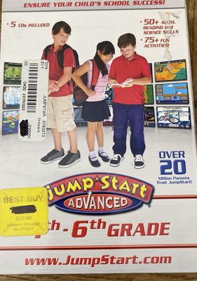 Jump Start Advanced 4th-6th Grade PC CD Rom Game