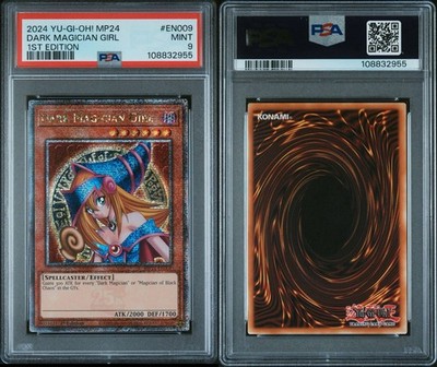 【PSA10】ブラックマジシャンガール 25th 英語 MP24-EN009 Dark Magician Girl (Quarter Century Secret Rare) MP24-EN009 25th