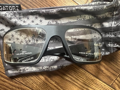 GATORZ MILSPEC BALLISTIC MAGNUM ASIANFIT Clear UV Anti-Fog Lens | eBay